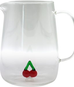 7814 CHASSE-MOUSSE EN VERRE CHERRY